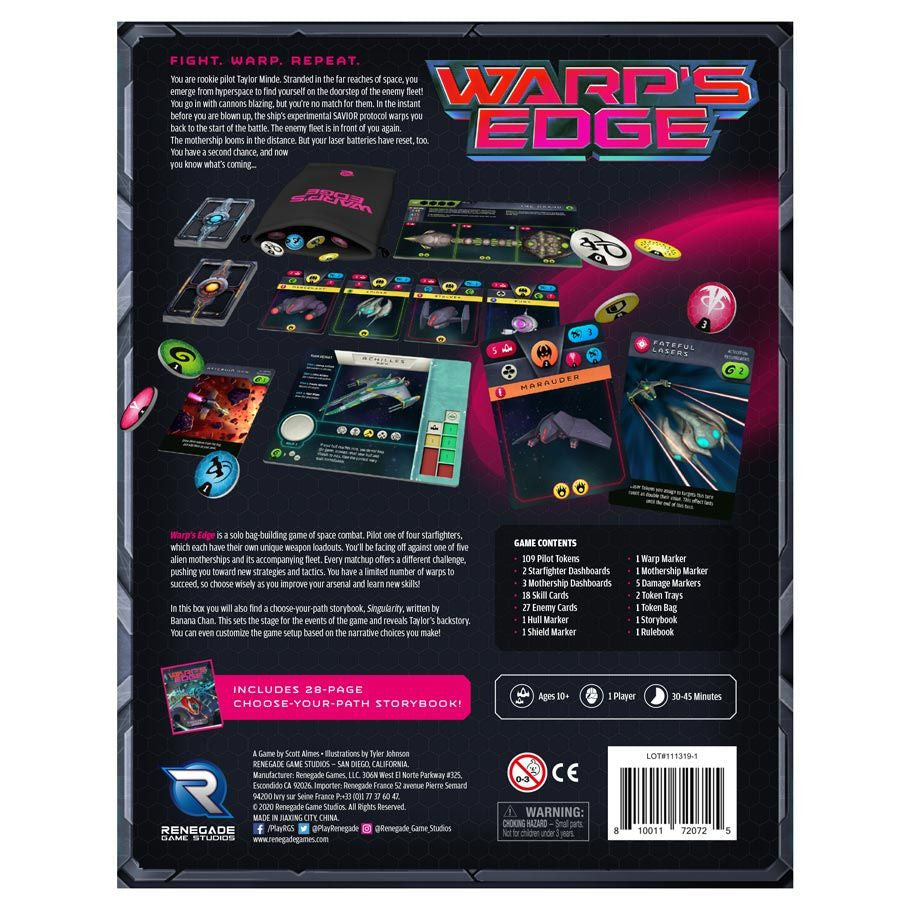 Warp's Edge rear cover