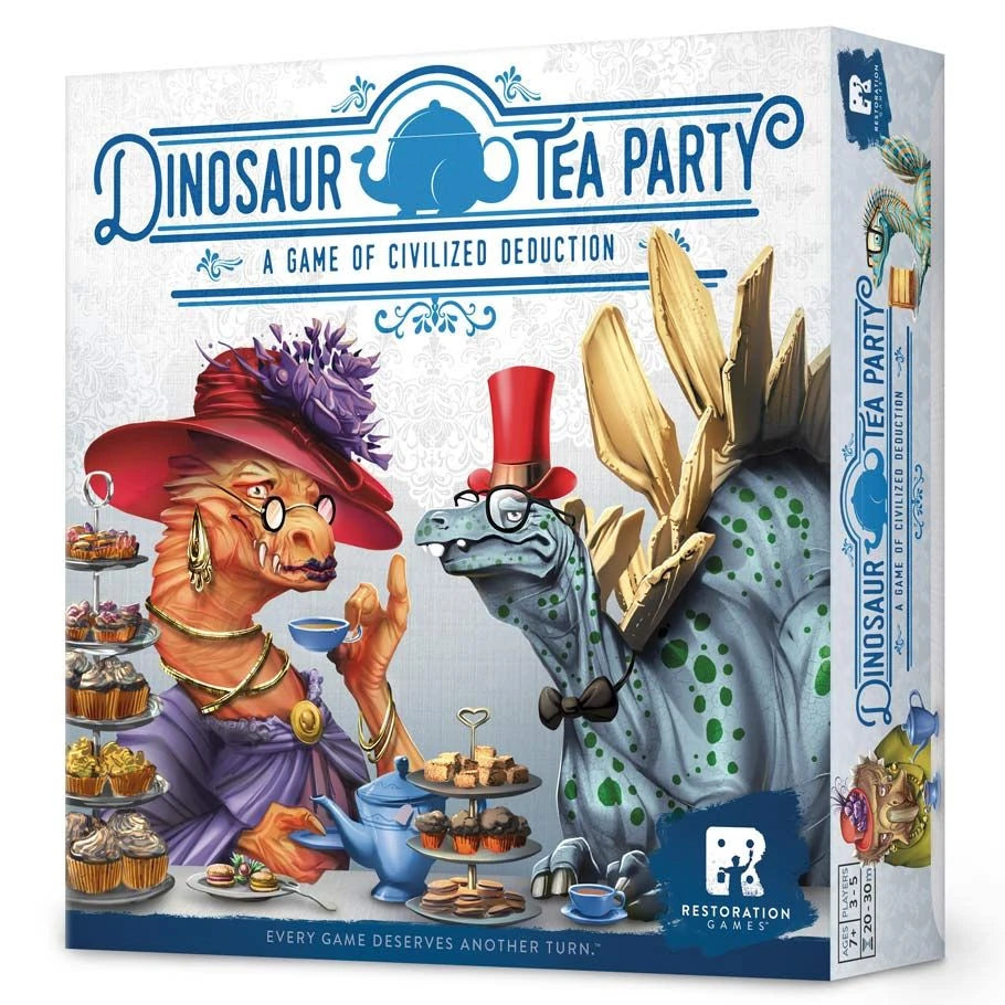 Dinosaur Tea Party card game