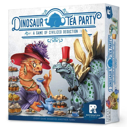 Dinosaur Tea Party card game