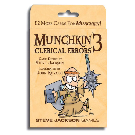 Munchkin 3: Clerical Errors expansion