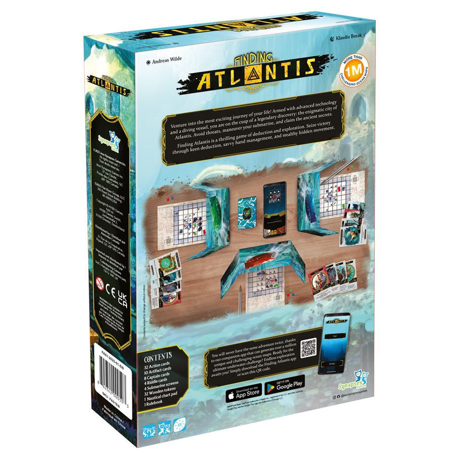 Finding Atlantis rear cover