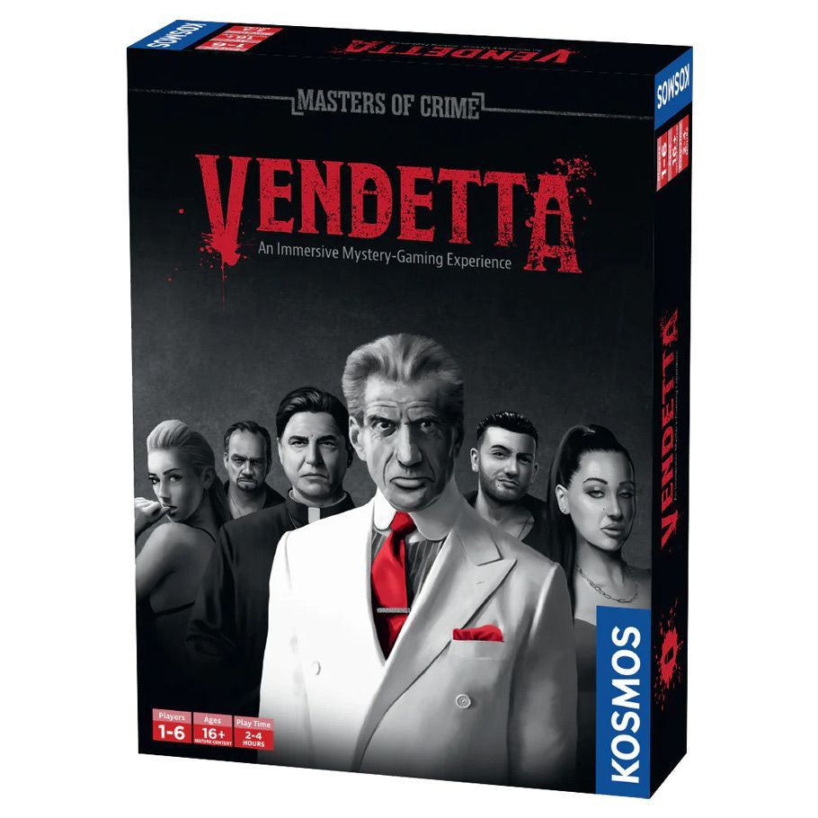 Masters of Crime: Vendetta deduction game