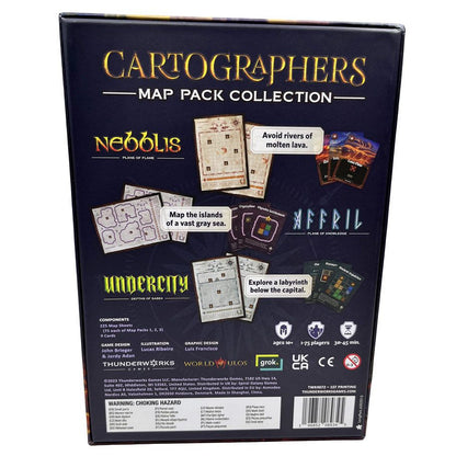 Cartographers Map Pack Collection rear cover