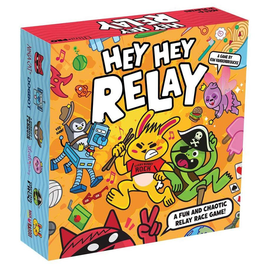 Hey Hey Relay party game