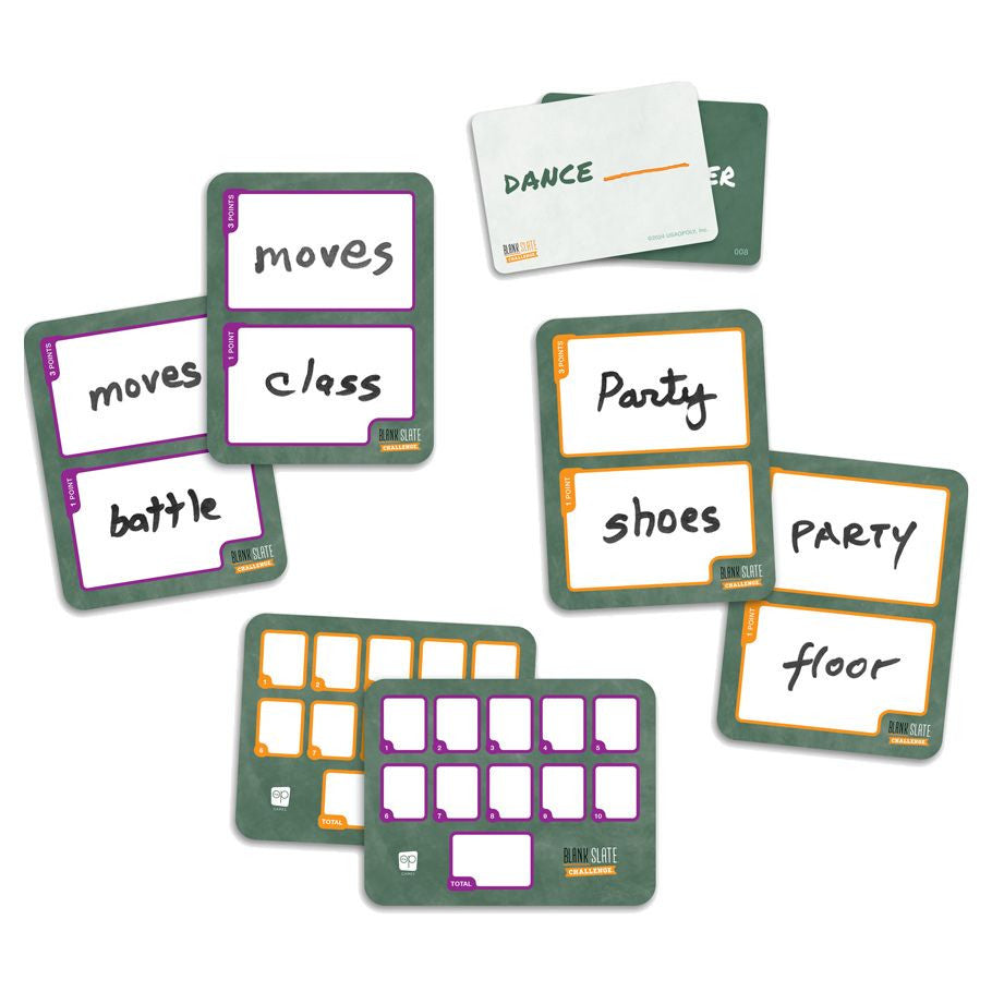 Blank Slate Challenge components