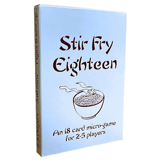 Stir Fry Eighteen card game